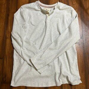 The Normal Brand light gray men's henley - size XL